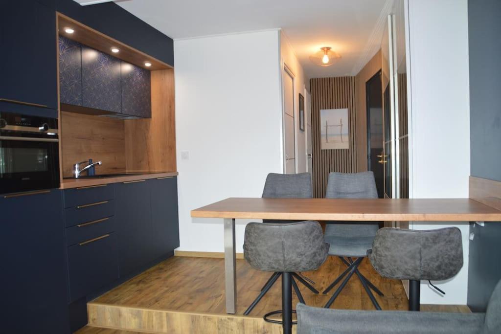 Mini-Duplex Cosy Avec Magnifique Vue Mer Deauville Kültér fotó